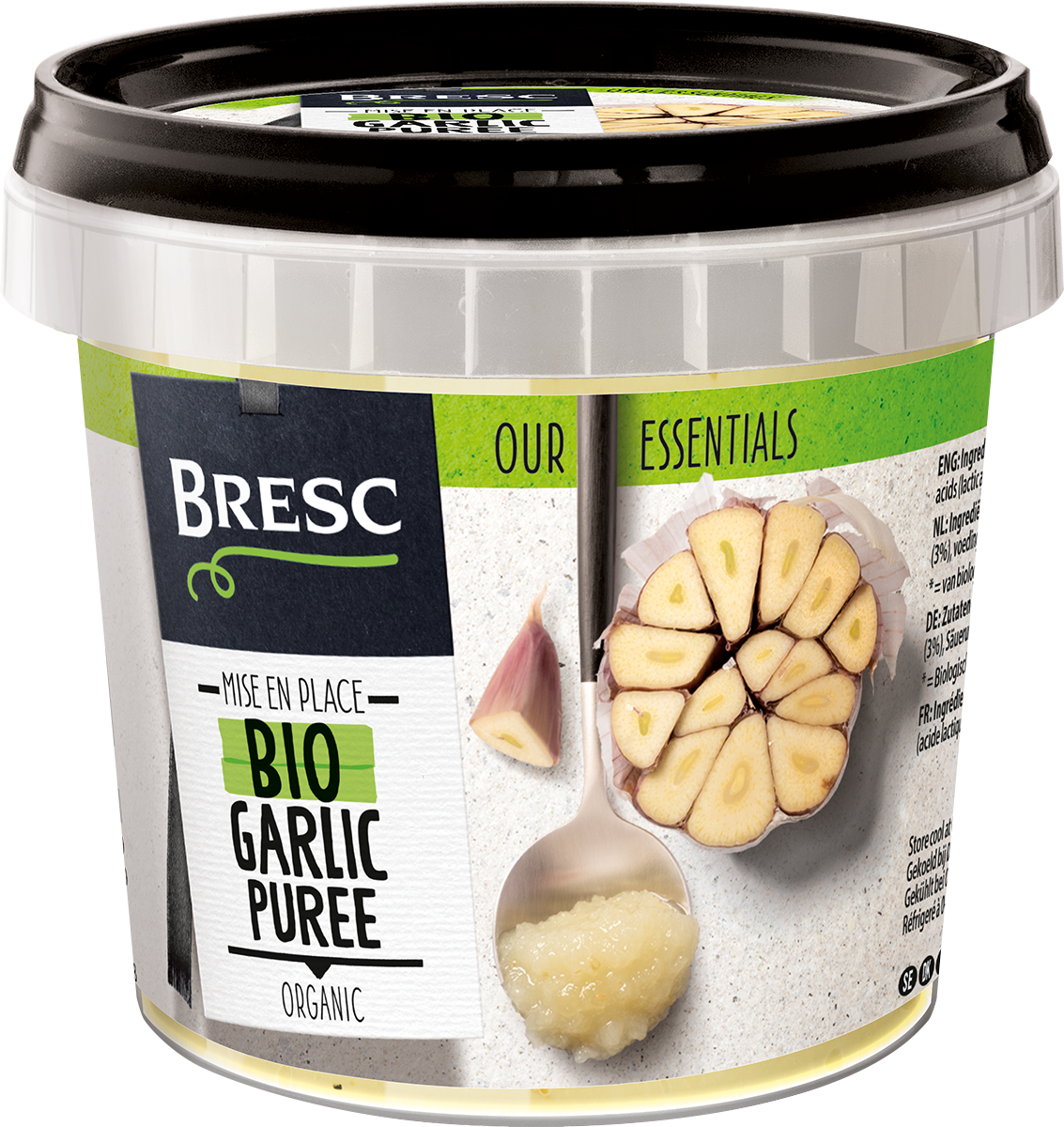 Bresc Purée d’ail bio 325g