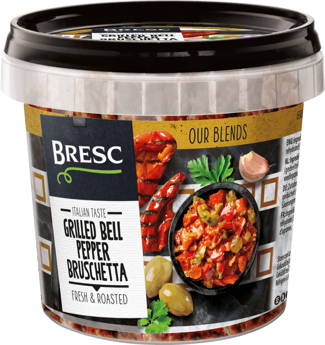 Bresc Grilled bell pepper bruschetta 325g